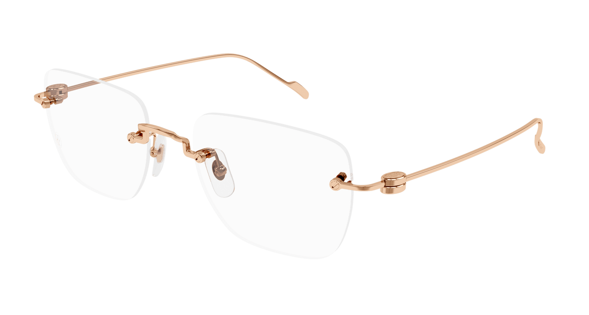 Cartier CT0379O Eyeglasses - Copper / Transparent (001)