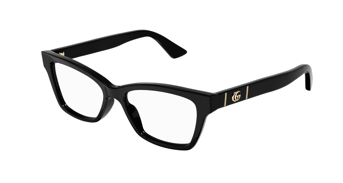 Gucci GG0634O Eyeglasses - Black / Transparent (006)