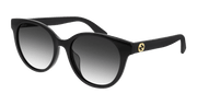 Gucci GG0702SKN Sunglasses - Black / Grey (001)