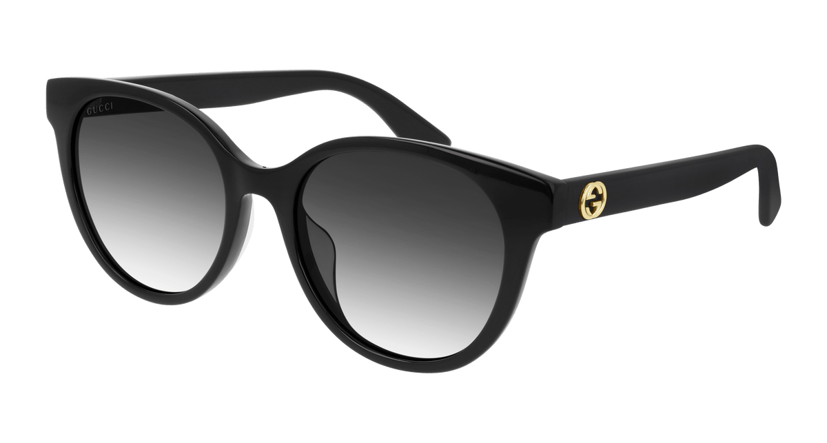 Gucci GG0702SKN Sunglasses - Black / Grey (001)