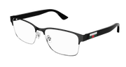 Gucci GG0750O Eyeglasses - Black / Transparent (005)