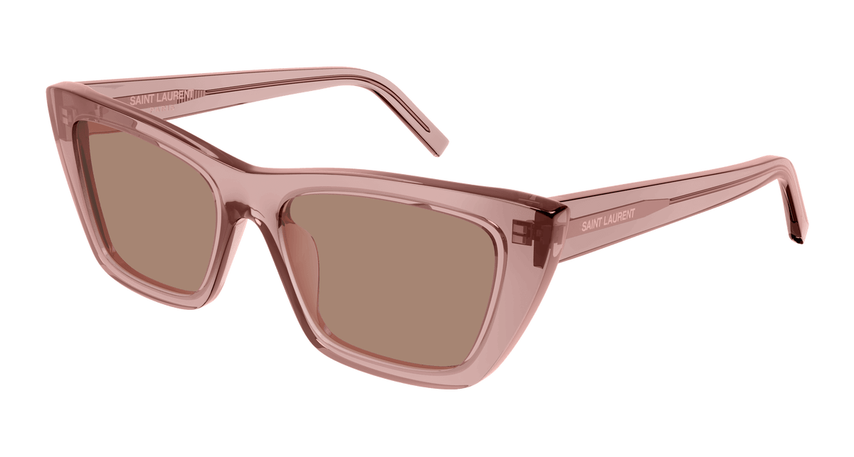 Saint Laurent SL 276 MICA Sunglasses - Pink / Brown (029)