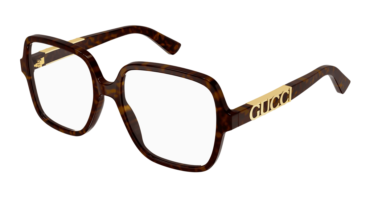 Gucci GG1193O Eyeglasses - Havana / Transparent (002)