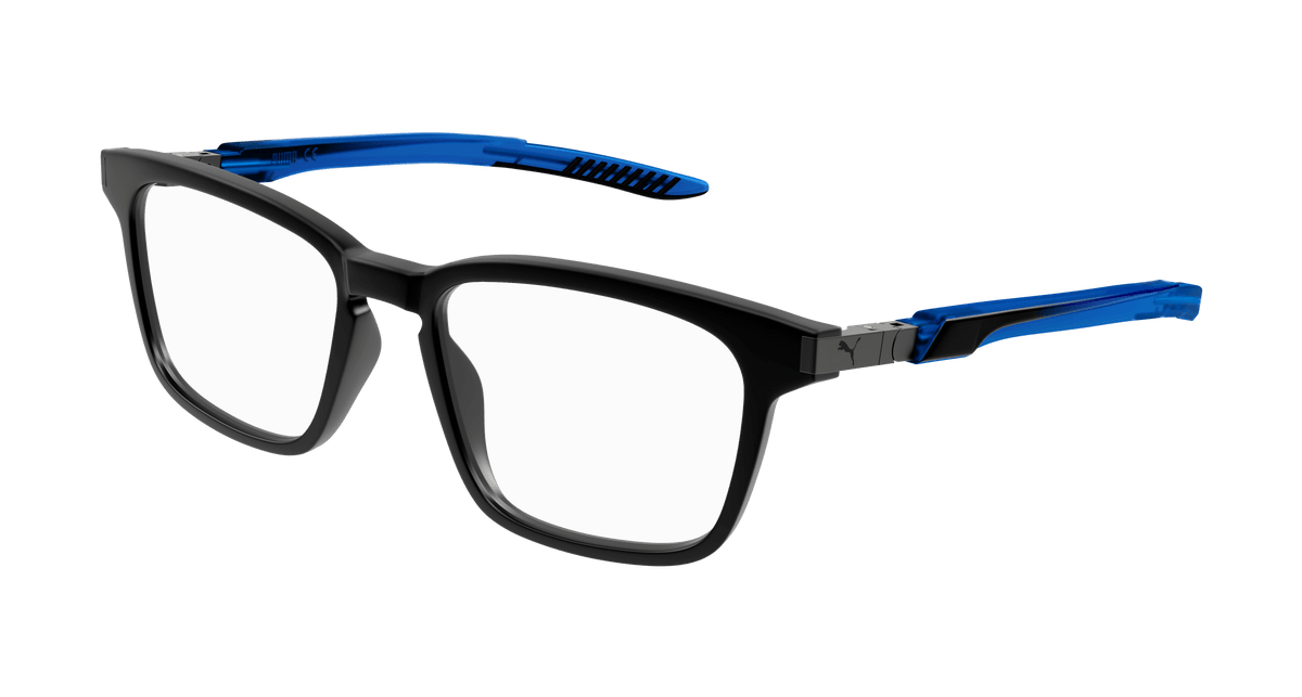 Puma PU0378O Eyeglasses - Black / Transparent (004)