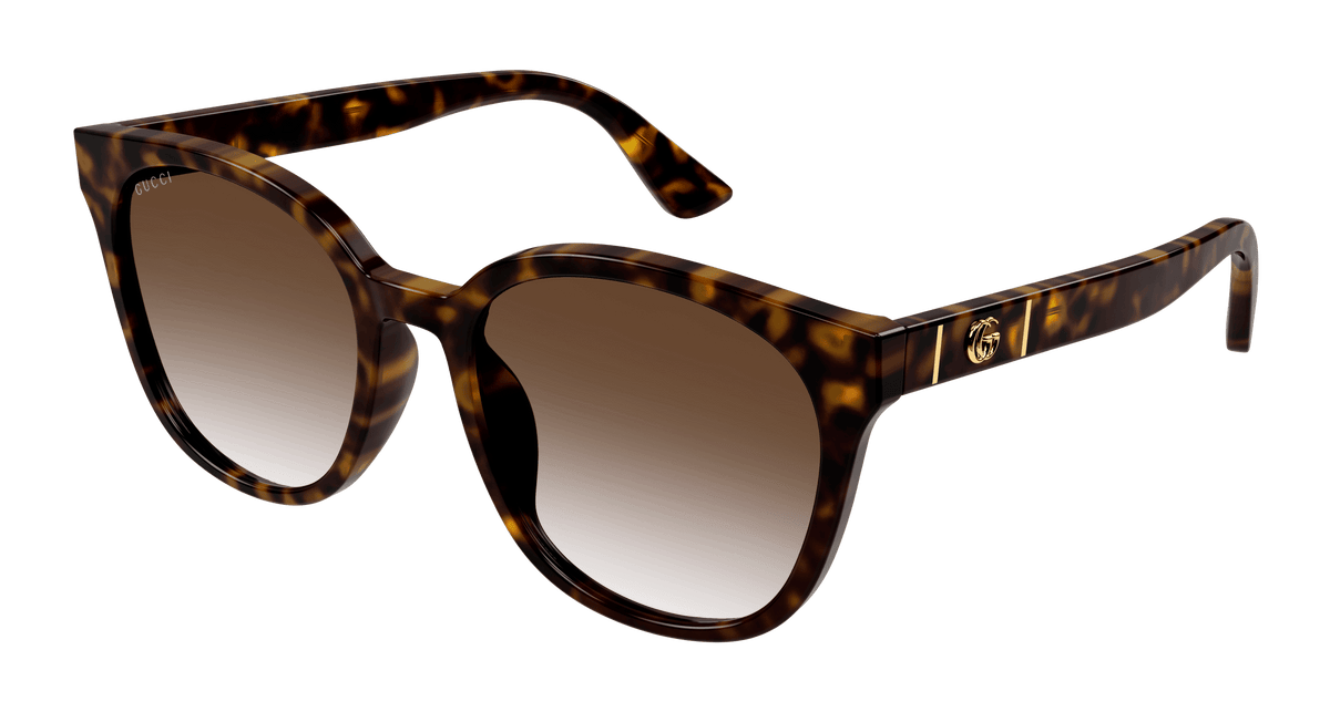 Gucci GG1122SA Sunglasses - Havana / Brown (002)