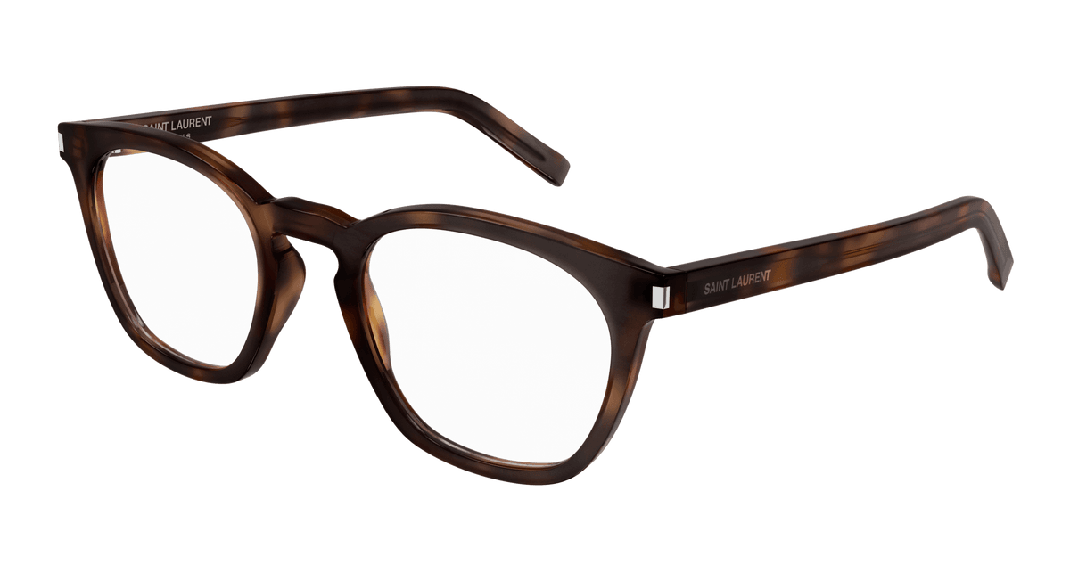 Saint Laurent SL 28 OPT Eyeglasses - Havana / Transparent (002)