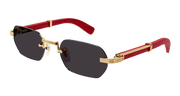 Cartier CT0362S Sunglasses - Gold / Grey (004)