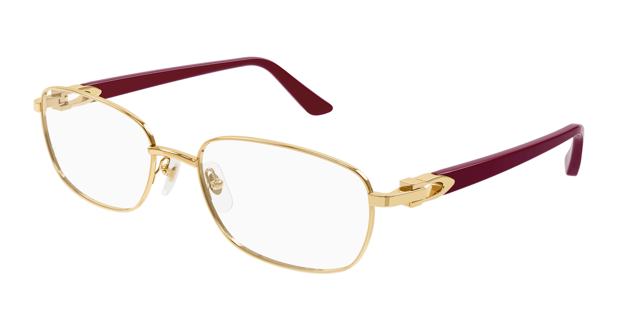 Cartier CT0368O Eyeglasses - Gold / Transparent (003)
