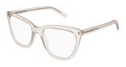 Saint Laurent SL 548 SLIM OPT Eyeglasses - Beige / Transparent (004)