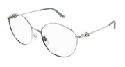 Cartier CT0375O Eyeglasses - Silver / Transparent (002)