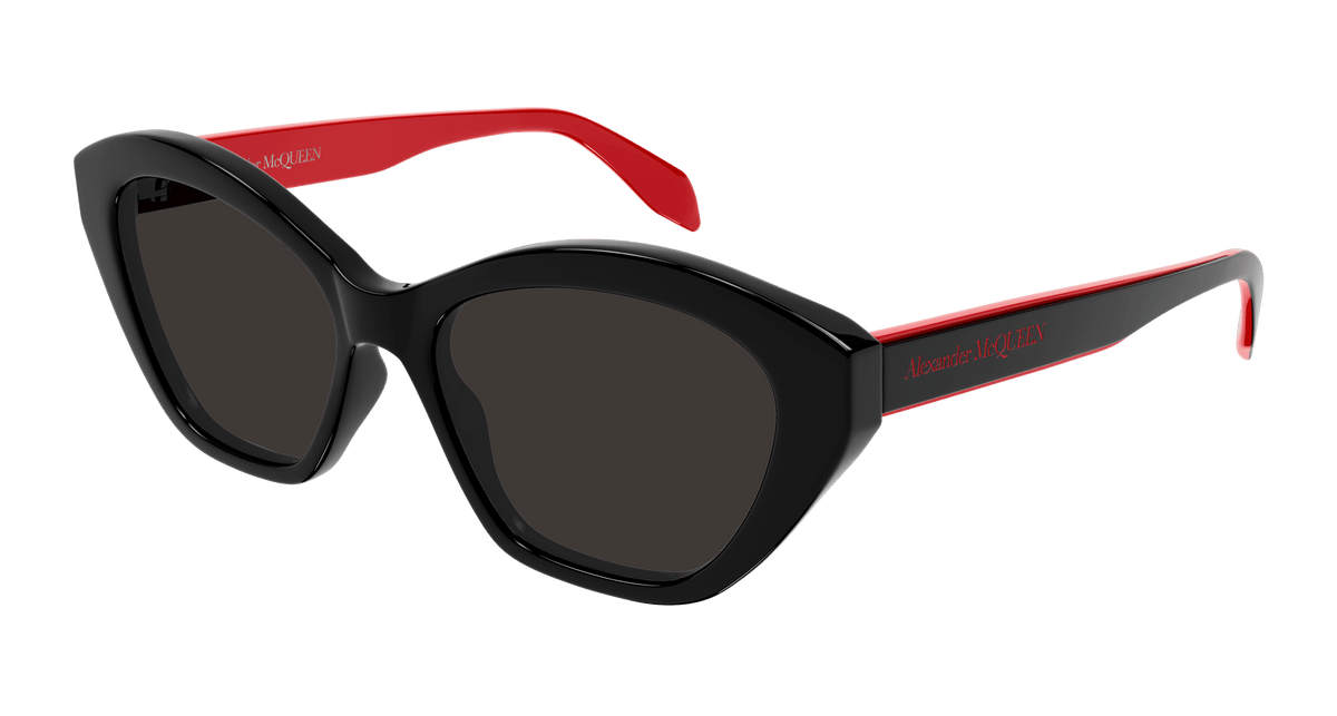 Alexander McQueen AM0355S Sunglasses - Black / Grey (003)