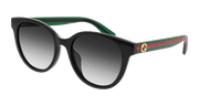Gucci GG0702SKN Sunglasses - Black / Grey (004)