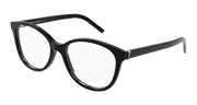 Saint Laurent SL M112 Eyeglasses - Black / Transparent (001)