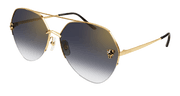 Cartier CT0355S Sunglasses - Gold / Grey (001)