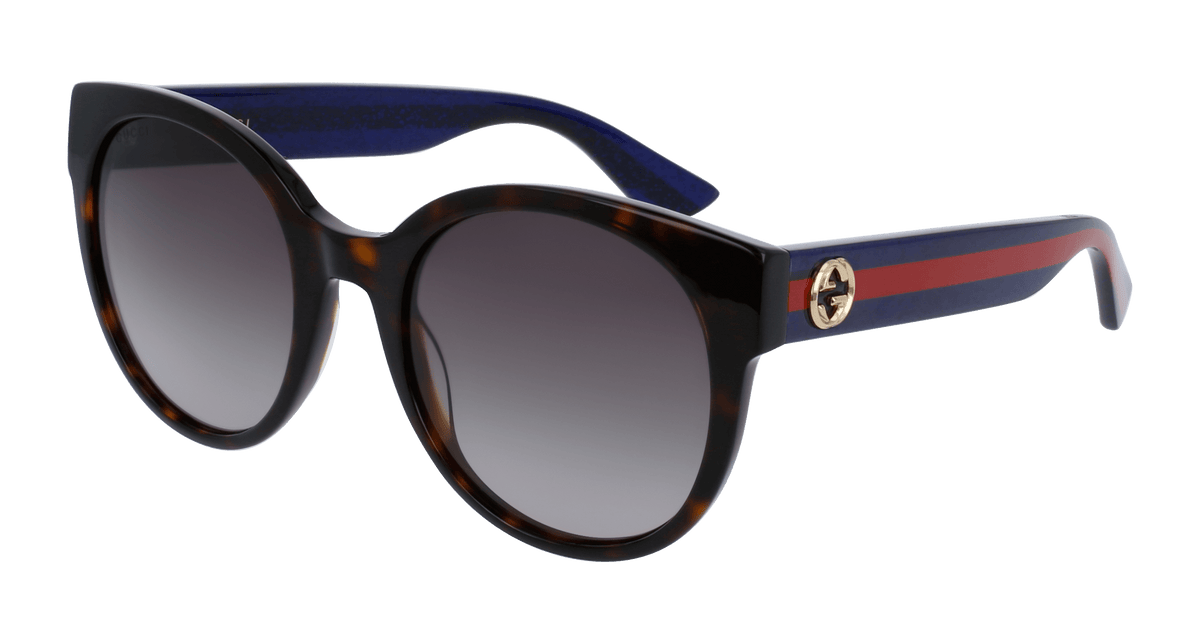 Gucci GG0035SN Sunglasses - Havana / Brown (004)