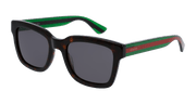 Gucci GG0001SN Sunglasses - Havana / Grey (003)