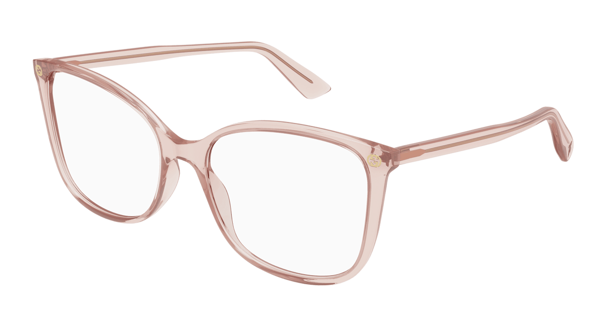 Gucci GG0026O Eyeglasses - Nude / Transparent (013)
