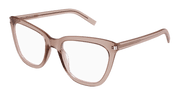 Saint Laurent SL 548 SLIM OPT Eyeglasses - Brown / Transparent (003)