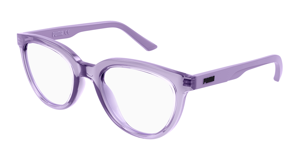 Puma PJ0067O Eyeglasses - Violet / Transparent (003)