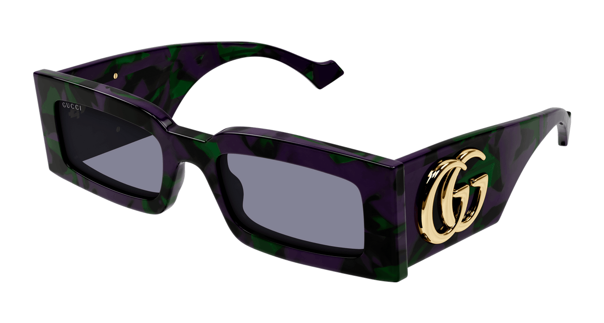 Gucci GG1425S Sunglasses - Havana / Grey (003)