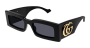 Gucci GG1425S Sunglasses - Black / Grey (001)
