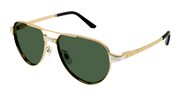 Cartier CT0425S Sunglasses - Gold / Green (002)