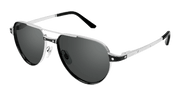 Cartier CT0425S Sunglasses - Silver / Grey (004)