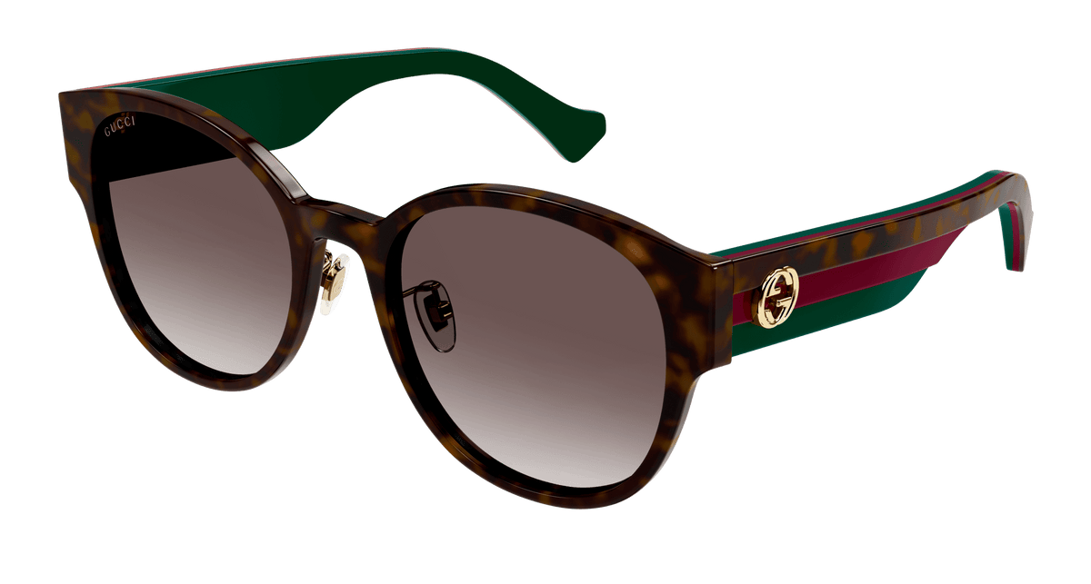 Gucci GG1304SK Sunglasses - Havana / Brown (002)