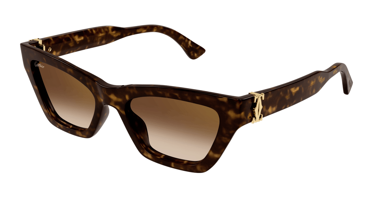 Cartier CT0437S Sunglasses - Havana / Brown (002)