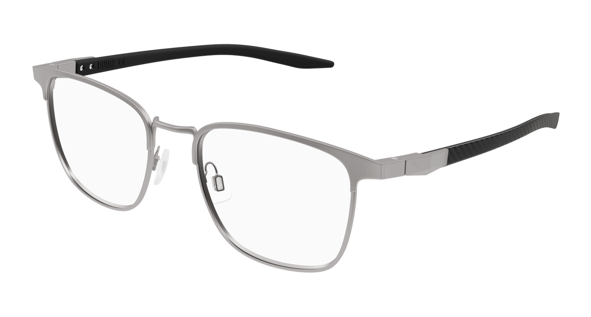 Puma PU0420O Eyeglasses - Gunmetal / Transparent (003)