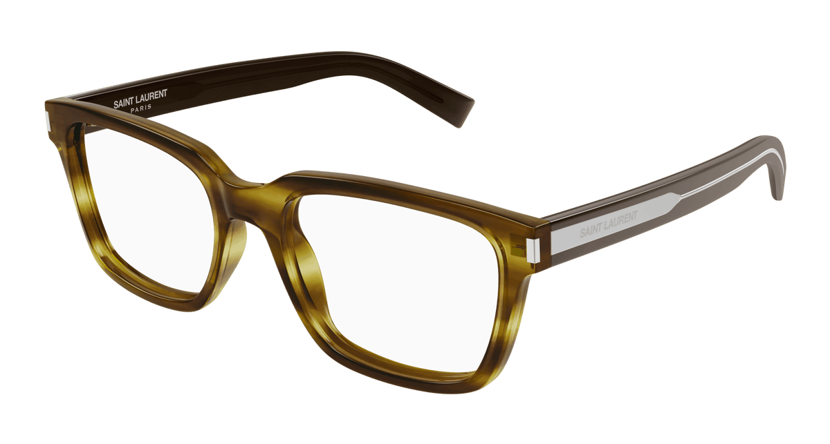 Saint Laurent SL 621 Eyeglasses - Havana / Transparent (006)