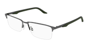 Puma PU0413O Eyeglasses - Gunmetal / Transparent (002)