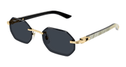 Cartier CT0439S Sunglasses - Gold / Grey (002)