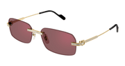 Cartier CT0271S Sunglasses - Gold / Red (008)