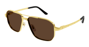 Cartier CT0424S Sunglasses - Gold / Brown (003)