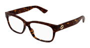 Gucci GG1341O Eyeglasses - Havana / Transparent (002)
