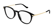 Gucci GG1466OA Eyeglasses - Black / Transparent (001)