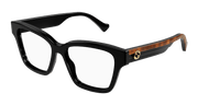 Gucci GG1302O Eyeglasses - Black / Transparent (004)