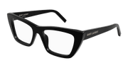Saint Laurent SL 276 MICA OPT Eyeglasses - Black / Transparent (003)