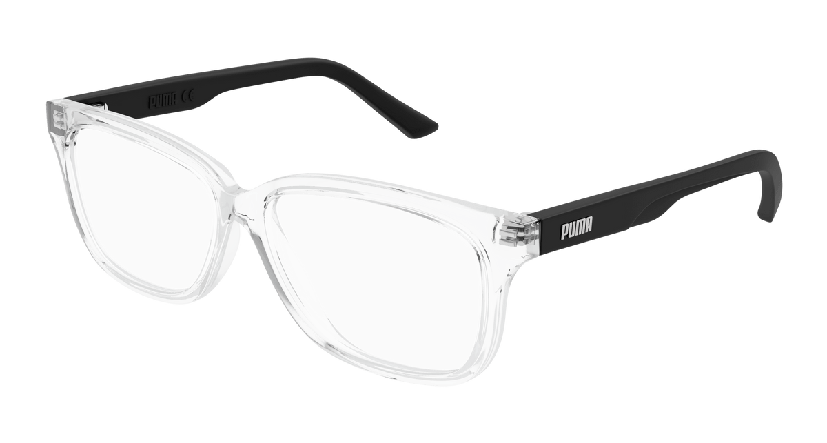 Puma PJ0070OA Eyeglasses - Crystal / Transparent (004)