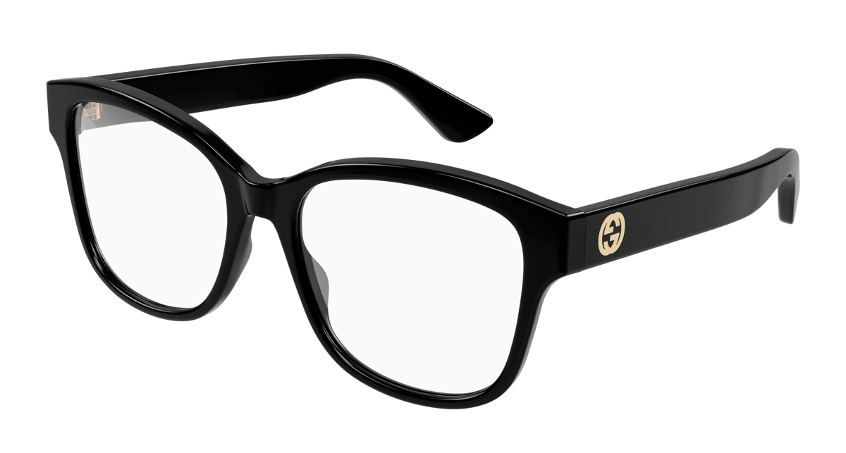 Gucci GG1340O Eyeglasses - Black / Transparent (001)