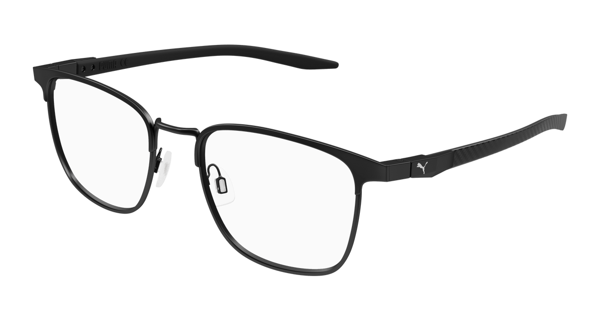 Puma PU0420O Eyeglasses - Black / Transparent (001)