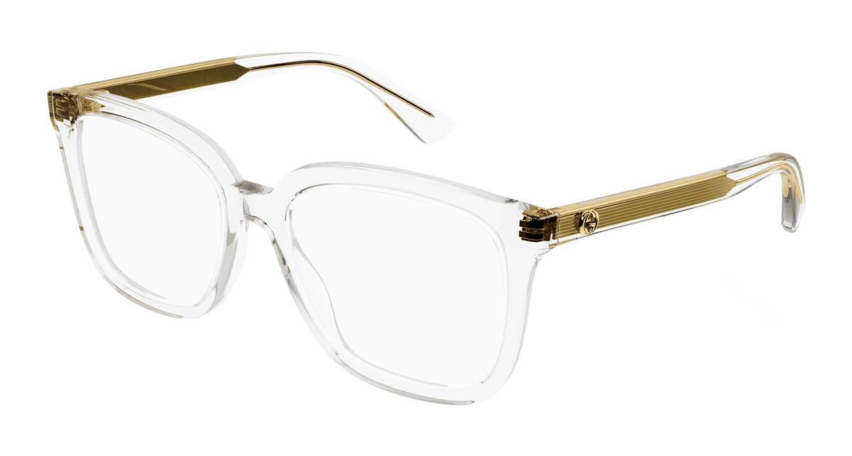 Gucci GG1319O Eyeglasses - Crystal / Transparent (003)