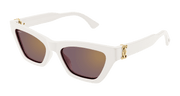 Cartier CT0437S Sunglasses - White / Red (004)
