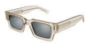 Saint Laurent SL 572 Sunglasses - Beige / Silver (003)