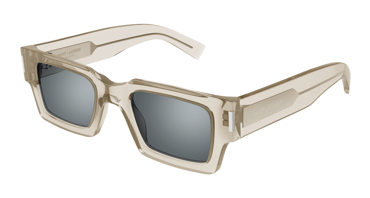 Saint Laurent SL 572 Sunglasses - Beige / Silver (003)