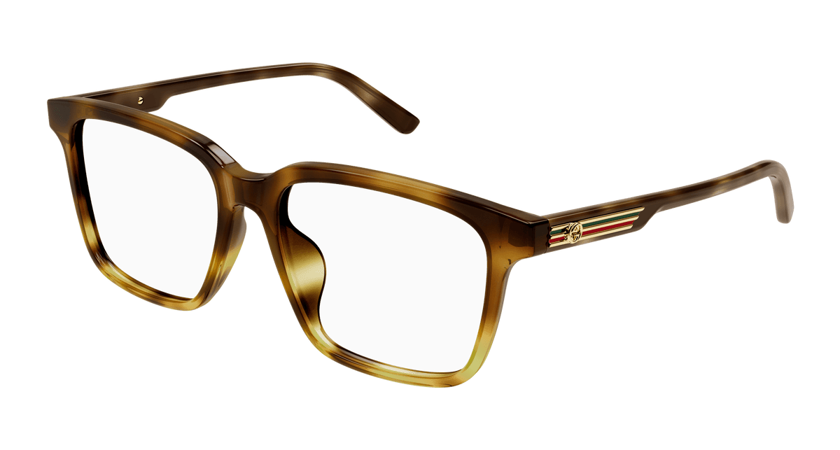 Gucci GG1293OA Eyeglasses - Havana / Transparent (003)