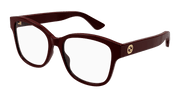 Gucci GG1340O Eyeglasses - Red / Transparent (005)