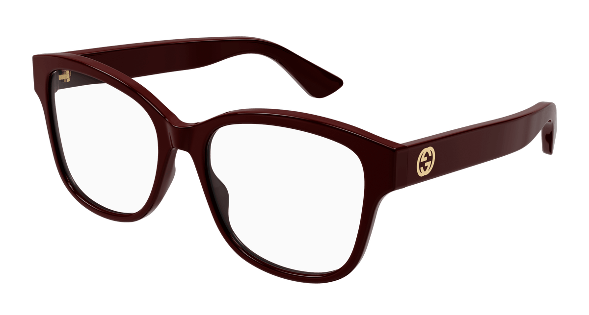 Gucci GG1340O Eyeglasses - Red / Transparent (005)