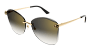 Cartier CT0398S Sunglasses - Gold / Grey (001)